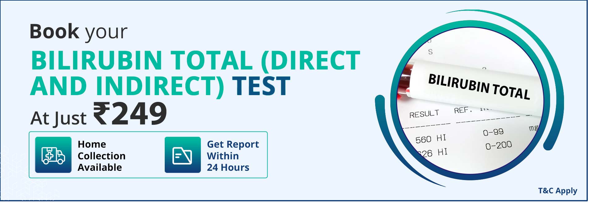 Bilirubin Total (Direct and Indirect) Test