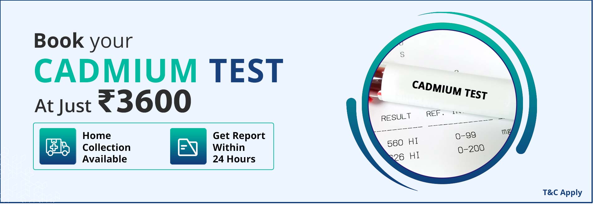 Cadmium test